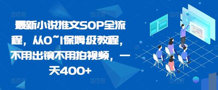 最新小说推文SOP全流程，从0~1保姆级教程，不用出镜不用拍视频，一天400+-徐小晨博客