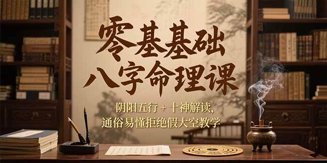 零基础八字命理课，阴阳五行+十神解读，通俗易懂拒绝假大空教学-徐小晨博客