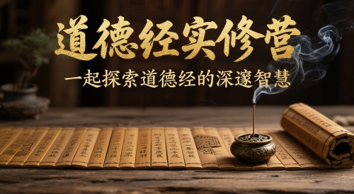 道德经实修营，一起探索道德经的深邃智慧-徐小晨博客
