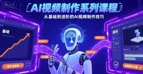 AI视频制作系列课程，从基础到进阶的AI视频制作技巧全涵盖-徐小晨博客