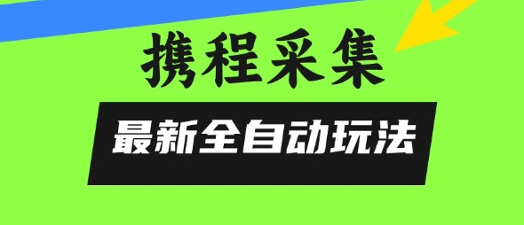 携程信息采集全自动玩法，0风控，无脑开干【揭秘】-徐小晨博客