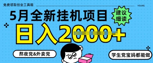5月最新挂G项目8.0玩法，纯手机操作，稳稳日入1k+【揭秘】-徐小晨博客