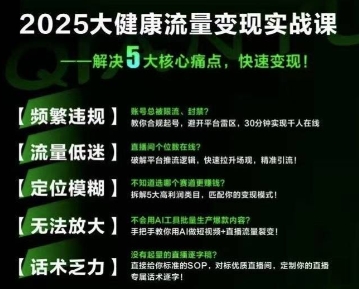 大健康流量全域新增长8.0，三月底线下课视频，大健康万亿蓝海，从类目突围到模式迭代-徐小晨博客