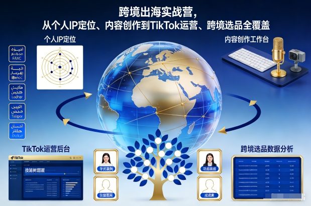 跨境出海实战营，系统化技能覆盖，助力品牌成功出海-徐小晨博客