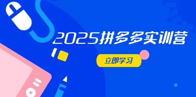 2025拼多多实训营：深度剖析运营关键，助力电商人快速提升-徐小晨博客
