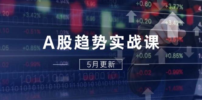 A股趋势实战课：主力动向+政策红利，2025全年策略5月更新-徐小晨博客