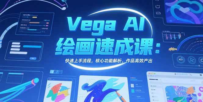 Vega AI绘画速成课：快速上手流程，核心功能解析，作品高效产出-徐小晨博客