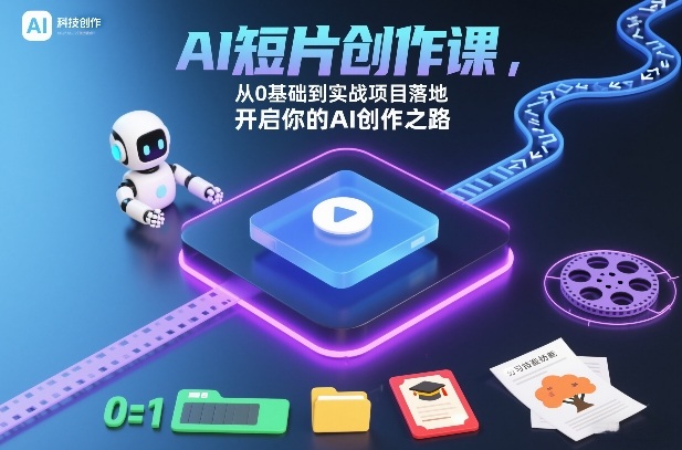 AI短片创作课，零基础实战教学，开启你的AI创作之路-徐小晨博客
