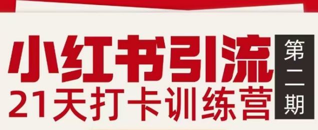 小红书引流训练营，掌握私域引流技巧，实现粉丝高效增长-徐小晨博客