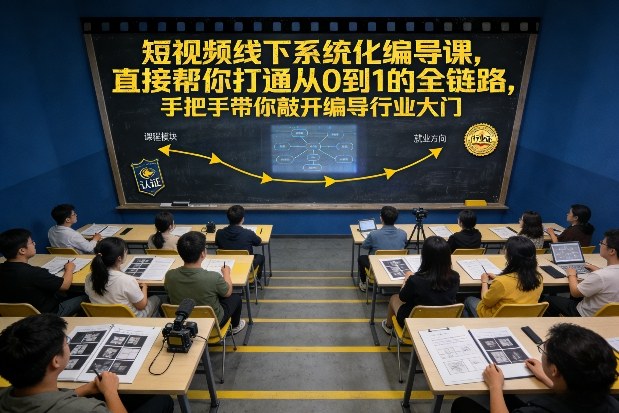 短视频编导课，系统化教学手把手指导，助你成功入门行业-徐小晨博客