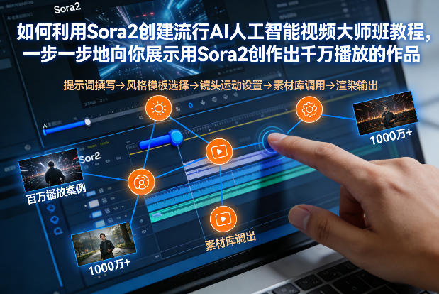 如何利用Sora2创建流行AI人工智能视频大师班，一步一步地向你展示用Sora2创作出千万播放的作品-徐小晨博客