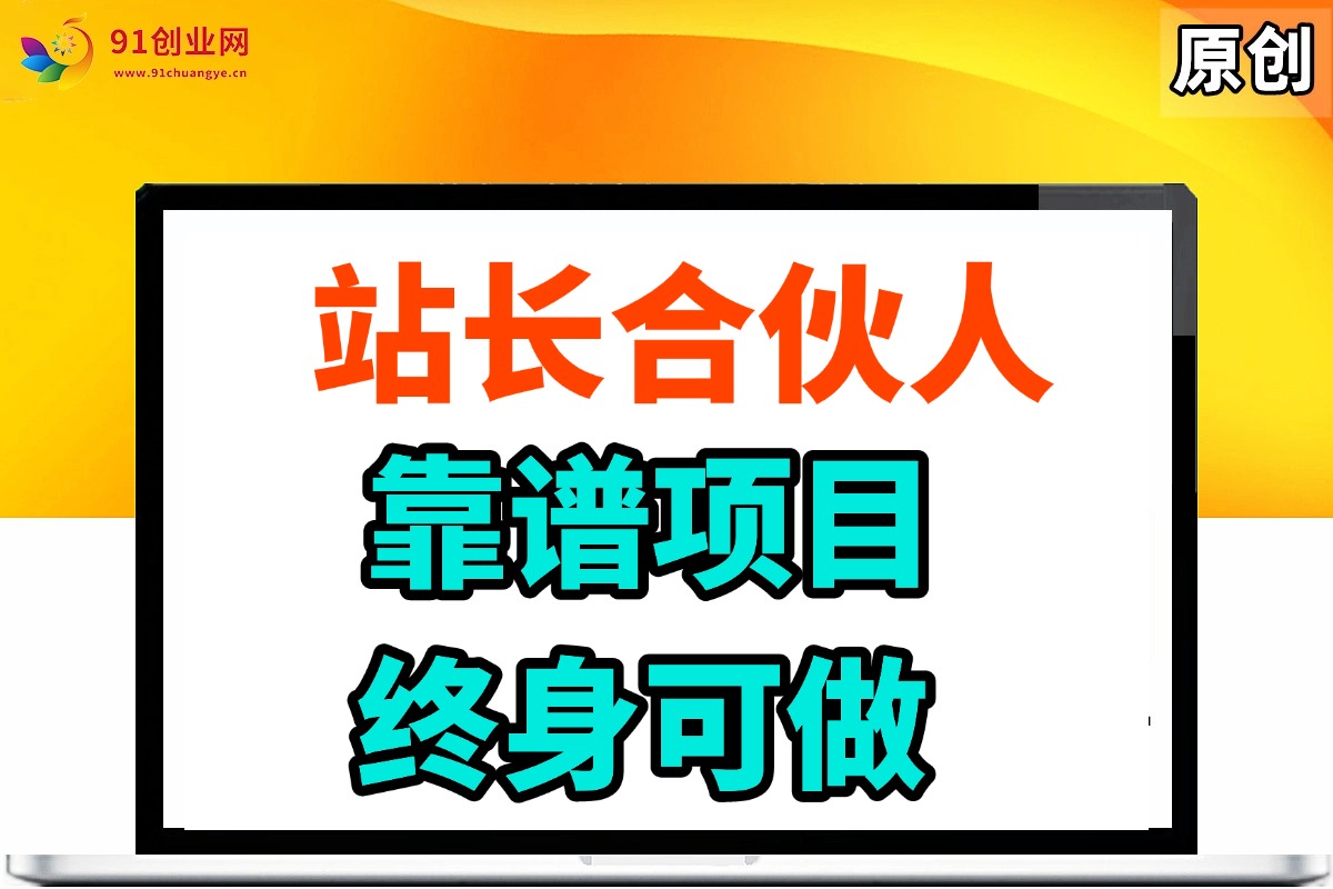 站长合伙人，入门级运营教程，靠谱项目，终身可做，超低成本创业，终身利润。-徐小晨博客