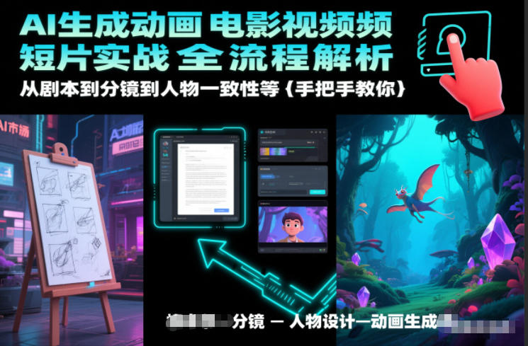 AI生成动画电影视频短片实战全流程解析，从剧本到分镜到人物一致性等手把手教你-徐小晨博客