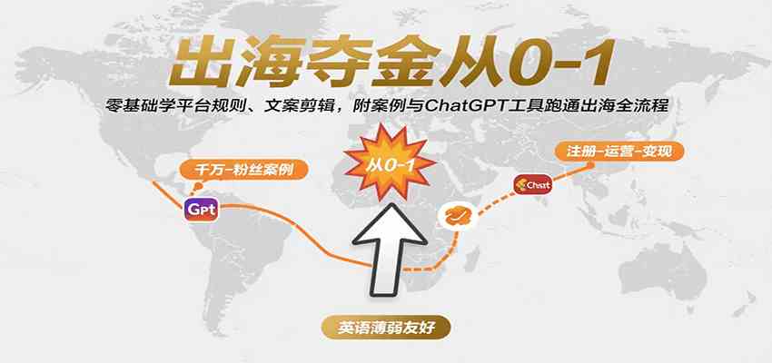 出海夺金从0-1：零基础学平台规则、文案剪辑，附案例与ChatGPT工具跑通出海全流程-徐小晨博客